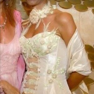 Couture evening dress